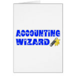Accountant Wizard Greeting Card