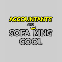Accountants Are Sofa King Cool Tshirt