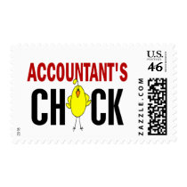 Accountant's Chick Postage Stamp