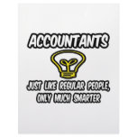 Accountants...Like Regular People, Only Smarter Letterhead Template