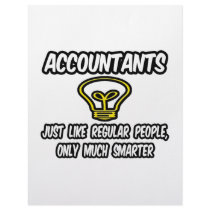 Accountants...Like Regular People, Only Smarter Letterhead Template