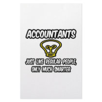 Accountants...Like Regular People, Only Smarter Custom Stationery