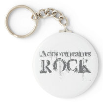 Accountants Rock Keychains