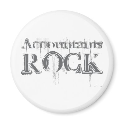 Accountants Rock Magnet by busybrain