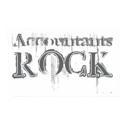 Accountants Rock Poster by busybrain