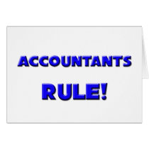 Accountants Rule! cards by professions Accountants Rule! cards
