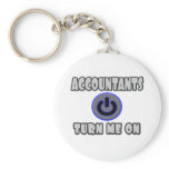 Accountants Turn Me On Key Chain