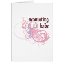 Accounting Babe cards by busybees Accounting Babe cards