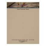 Accounting Finance Glasses in Taupe Letterhead