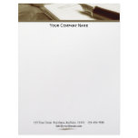 Accounting Finance Ledger in GoldLetterhead