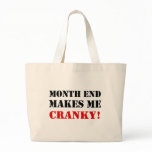 Accounting & Finance Month End Approval Stamp Tote Bag