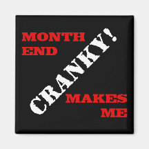 Accounting & Finance Month End Approval Stamp Magnets