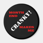 Accounting & Finance Month End Approval Stamp Refrigerator Magnet