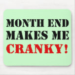 Accounting & Finance Month End Approval Stamp Mousepads