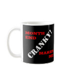 Accounting & Finance Month End Approval Stamp Mug