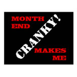 Accounting & Finance Month End Approval Stamp Post Card