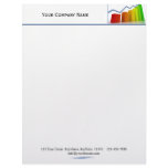 Accounting Finance Rising Futures Letterhead Template