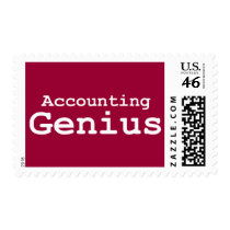 Accounting Genius Gifts Postage Stamps