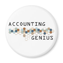 Accounting Genius magnets