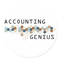 Accounting Genius stickers by itsallhot Accounting Genius stickers