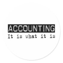 Accounting It Is Stickers