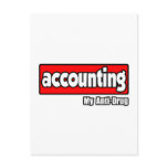 Accounting...My Anti-Drug Post Card