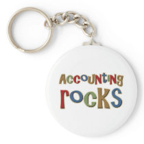 Accounting Rocks Key Chains