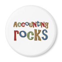Accounting Rocks Fridge Magnets
