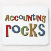 Accounting Rocks Mouse Pad