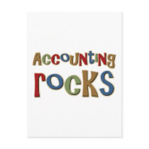 Accounting Rocks Post Cards