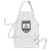 Accounting Stunts Aprons