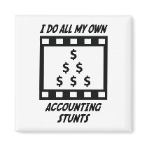 Accounting Stunts Magnet