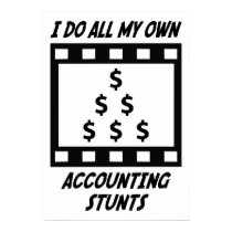 Accounting Stunts posters by whatitis Accounting Stunts posters