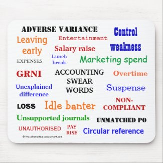 accountant mousepad