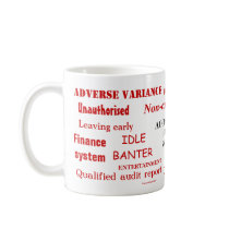 Accounting Swear Words! Mugs