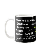 Accounting Swear Words!! Coffee Mugs