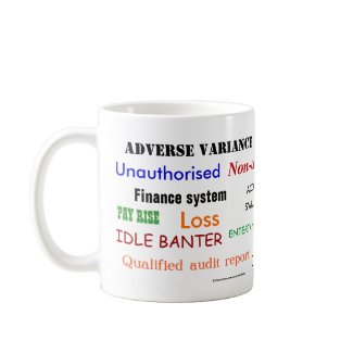 Accounting Swear Words!! (multicoloured) mug