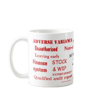 Accounting Swear Words! Rude Mug