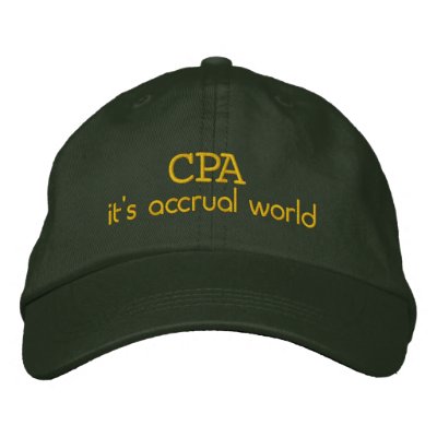 Accrual 1 embroidered baseball caps by jhmclellan