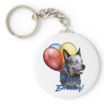 ACD Happy Birthday Balloons Keychains