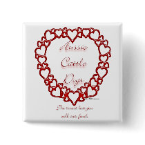 ACD True Love Pinback Buttons