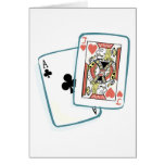 Ace and Jack Poker Cards