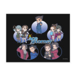 Ace Attorney Chibi's Postcards