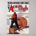 Ace High Magazine Cover 2 Posters