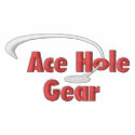 Ace Hole Gear Logo Jacket Red and White Logo embroidered shirts