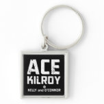Ace Kilroy Logo Square Keychain