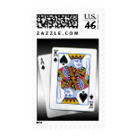 Ace & King of spades postage