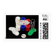 Ace King Postage Stamp