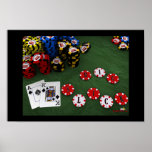 Ace King Suited - Big Slick Poster