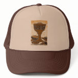 ACE OF CUPS TAROT BY LIZ LOZ MESH HAT